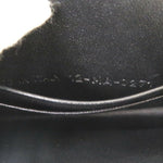 Christian Dior Black Leather Fanny Pack Pouch (Pre-Owned)