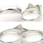 Tiffany Silver Silver 925 Band Ring (Pre-Owned)