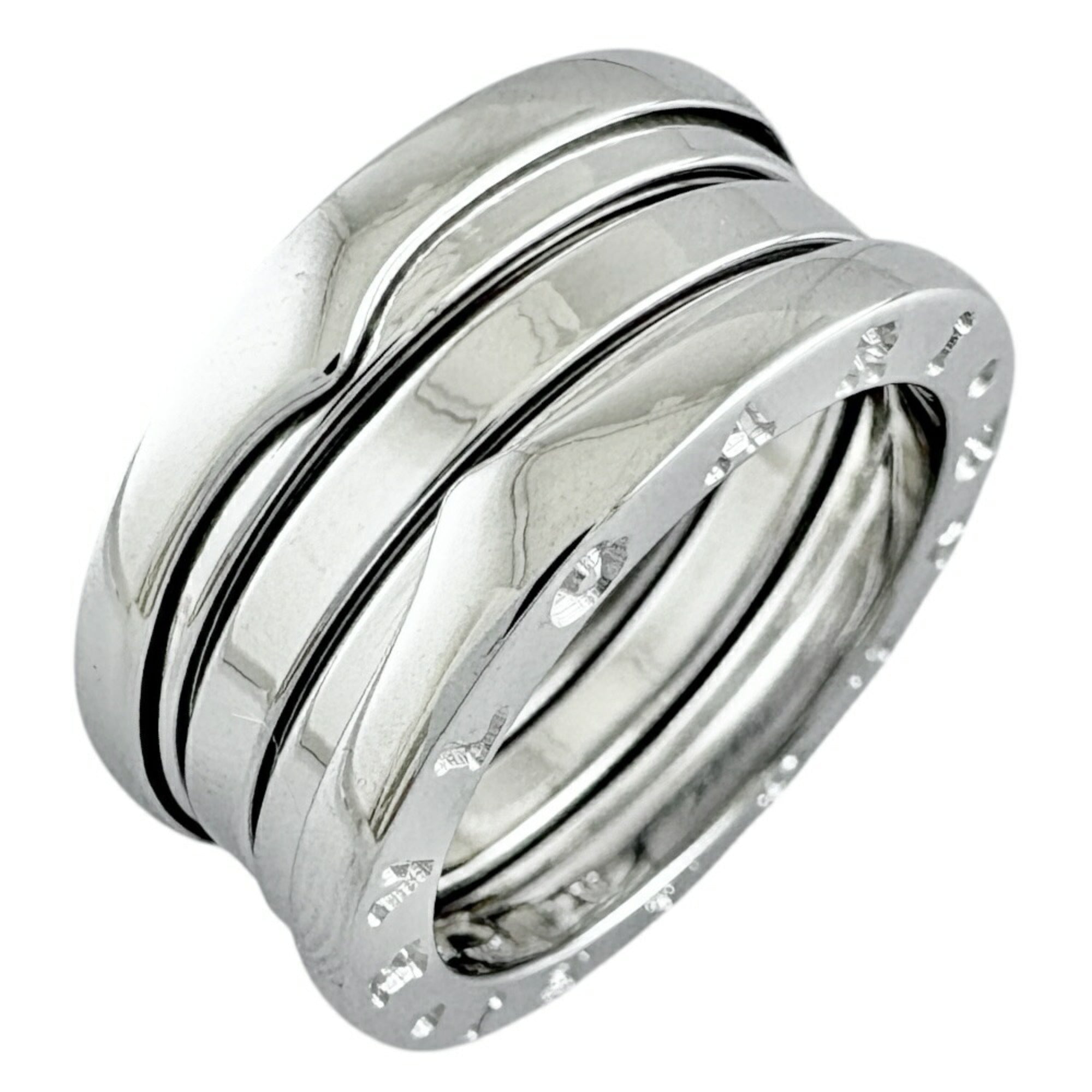 Bvlgari B.Zero1 White Gold White Gold (18K) Band Ring (Pre-Owned)