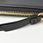 Chloé Black Leather Coin Purse/Coin Case