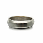 Tiffany Silver Silver 925 Band Ring (Pre-Owned)