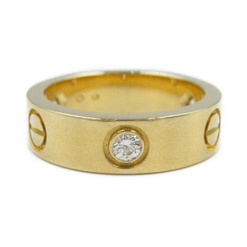 Cartier Clear Yellow Gold (18K) Band Ring (Pre-Owned)