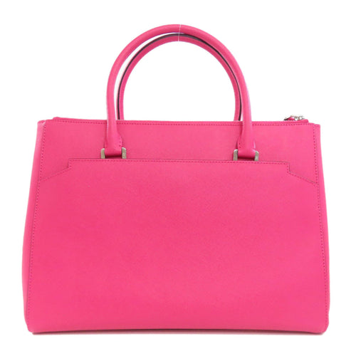 Mcm Pink Leather Tote Bag (Pre-Owned)