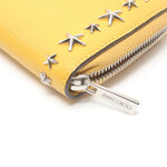 Jimmy Choo Yellow Leather Long Wallet (Bi-Fold) (Pre-Owned)