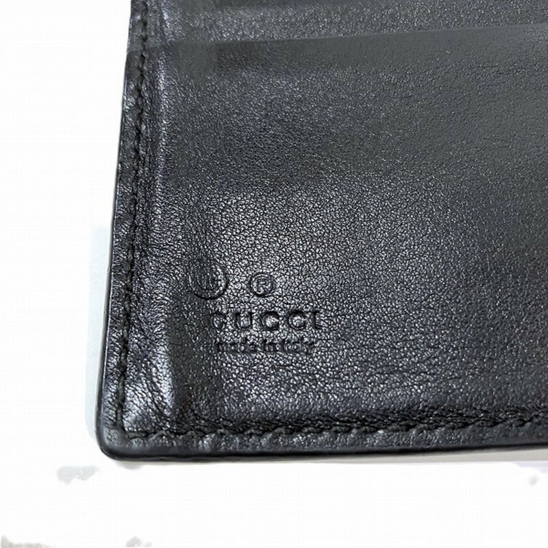 Gucci Black Leather Coin Purse/Coin Case (Pre-Owned)