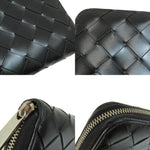 Bottega Veneta Intrecciato Black Intrecciato Coin Purse/Coin Case (Pre-Owned)