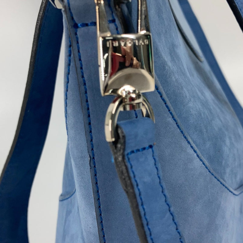 Bvlgari Blue Leather Handbag (Pre-Owned)