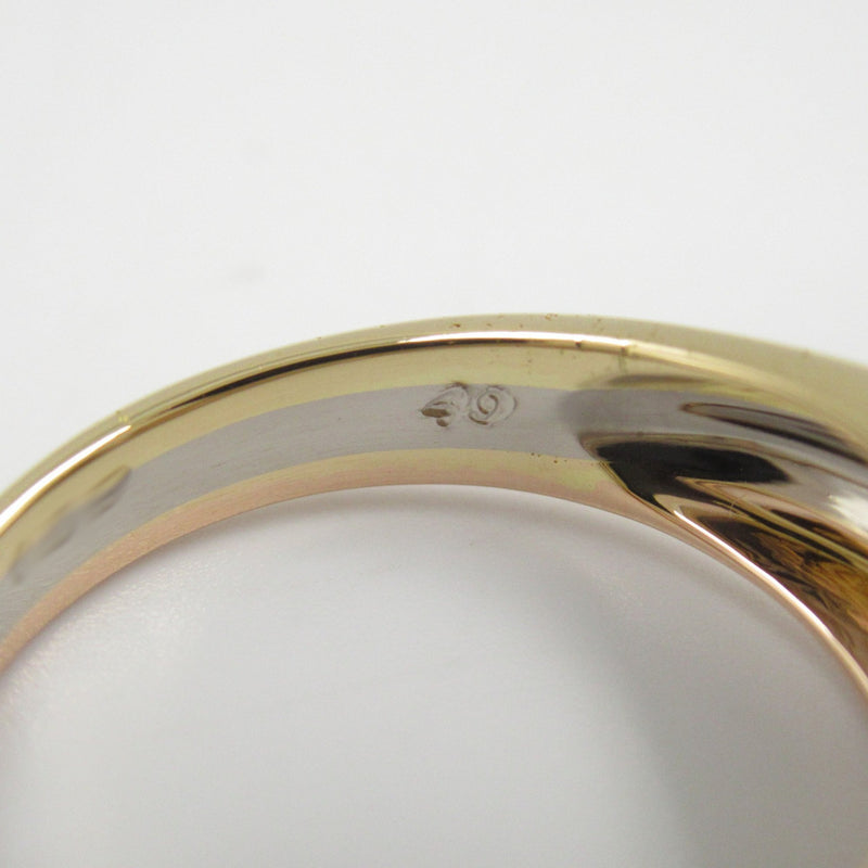 Cartier Clear Pink Gold (18K) White Gold (18K) Yellow Gold (18K) Band Ring (Pre-Owned)