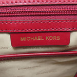 Michael Kors Red Color Leather Backpack (Pre-Owned)