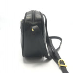 Salvatore Ferragamo Black Leather Shoulder Bag (Pre-Owned)