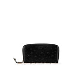 Jimmy Choo Black Leather Coin Purse/Coin Case (Pre-Owned)