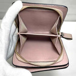 Valentino Garavani Beige Pink Leather Wallet (Bi-Fold) (Pre-Owned)