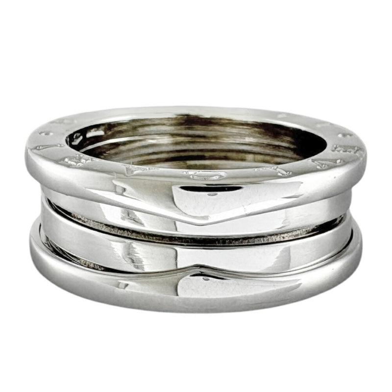 Bvlgari B.Zero1 Silver White Gold (18K) Band Ring (Pre-Owned)