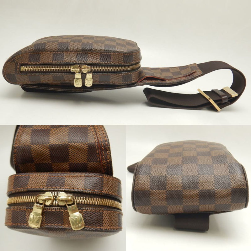 Louis Vuitton Damier Canvas Ebene Pvc Fanny Pack (Pre-Owned)