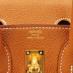 Hermes Gold Handbag (Pre-Owned)