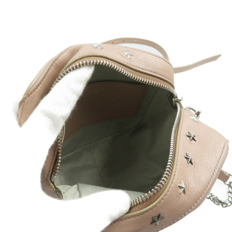 Jimmy Choo Pink Leather Shoulder Bag (Pre-Owned)