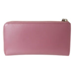 Gucci Pink Leather Long Wallet (Bi-Fold) (Pre-Owned)