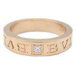 Bvlgari Clear Pink Gold (18K) Band Ring (Pre-Owned)