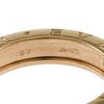 Bvlgari Gold Pink Gold Pink Gold (18K) Band Ring (Pre-Owned)