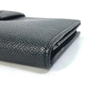 Bvlgari Black Leather Long Wallet (Bi-Fold) (Pre-Owned)