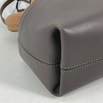 Fendi Beige Leather Shoulder Bag (Pre-Owned)