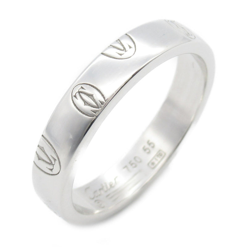 Cartier Silver White Gold (18K) Band Ring (Pre-Owned)