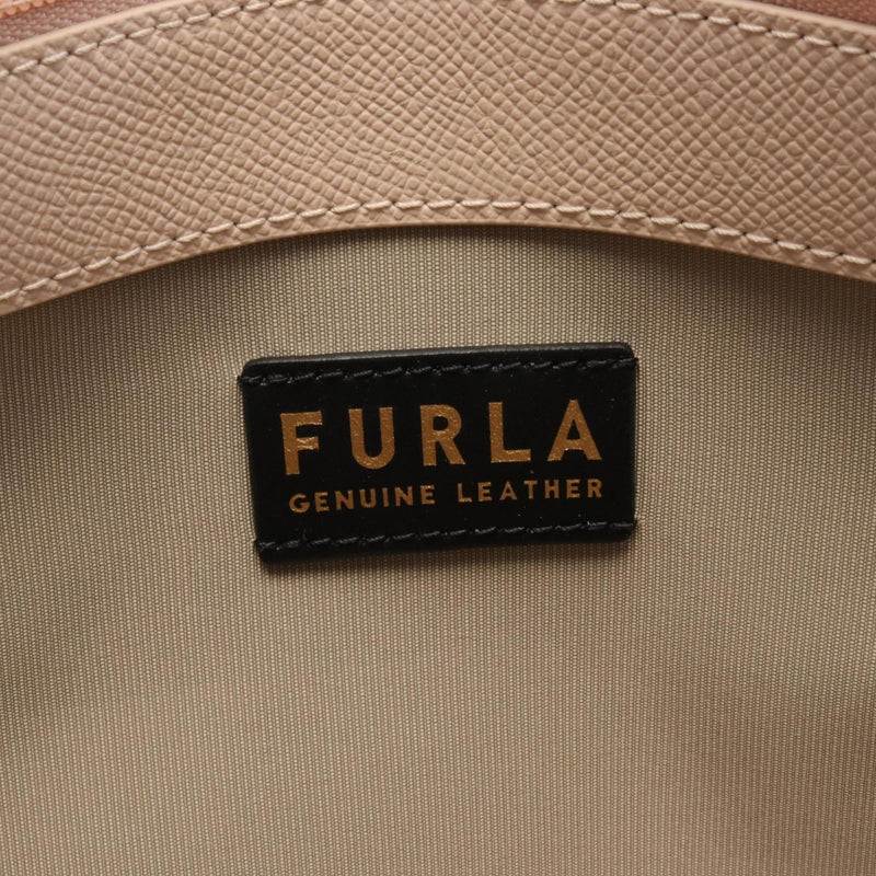 Furla Beige Leather Handbag