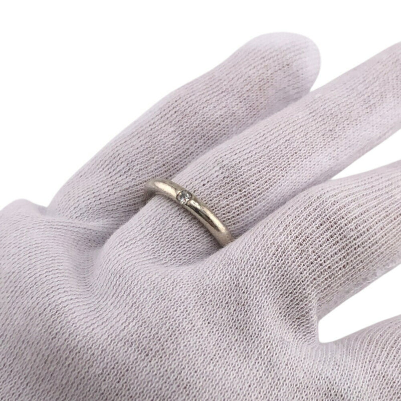 Tiffany Silver Silver 925 Band Ring (Pre-Owned)