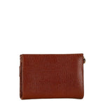 Salvatore Ferragamo Brown Leather Pouch (Pre-Owned)