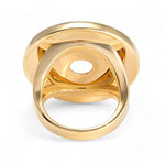 Bvlgari Yellow Gold Yellow Gold (18K) Band Ring (Pre-Owned)