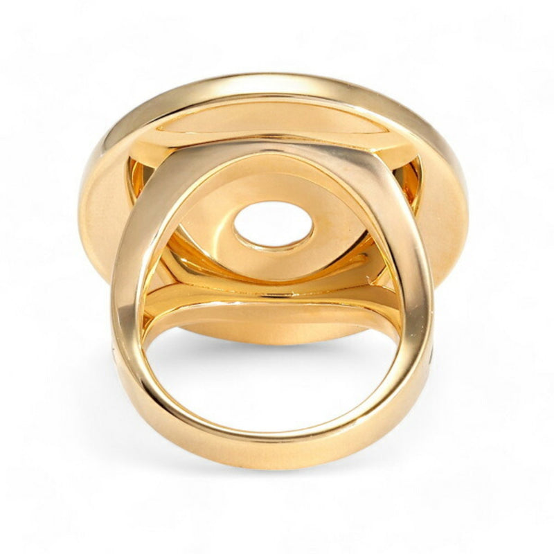 Bvlgari Yellow Gold Yellow Gold (18K) Band Ring (Pre-Owned)