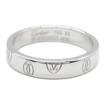 Cartier Silver White Gold (18K) Band Ring (Pre-Owned)