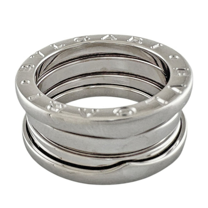 Bvlgari Silver White Gold (18K) Band Ring (Pre-Owned)