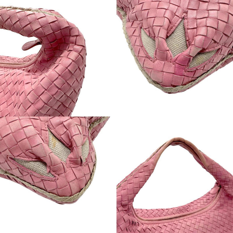 Bottega Veneta Pink Leather Shoulder Bag (Pre-Owned)