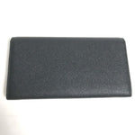 Bvlgari Black Leather Long Wallet (Bi-Fold) (Pre-Owned)