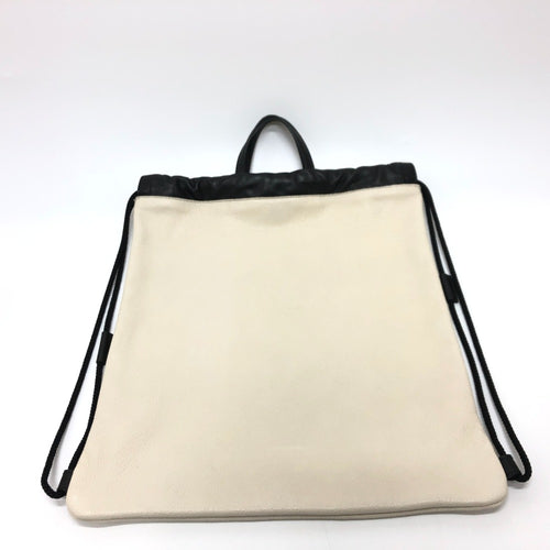 Gucci White Leather Backpack (Pre-Owned)