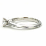 Tiffany Platinum Platinum 950 Band Ring (Pre-Owned)