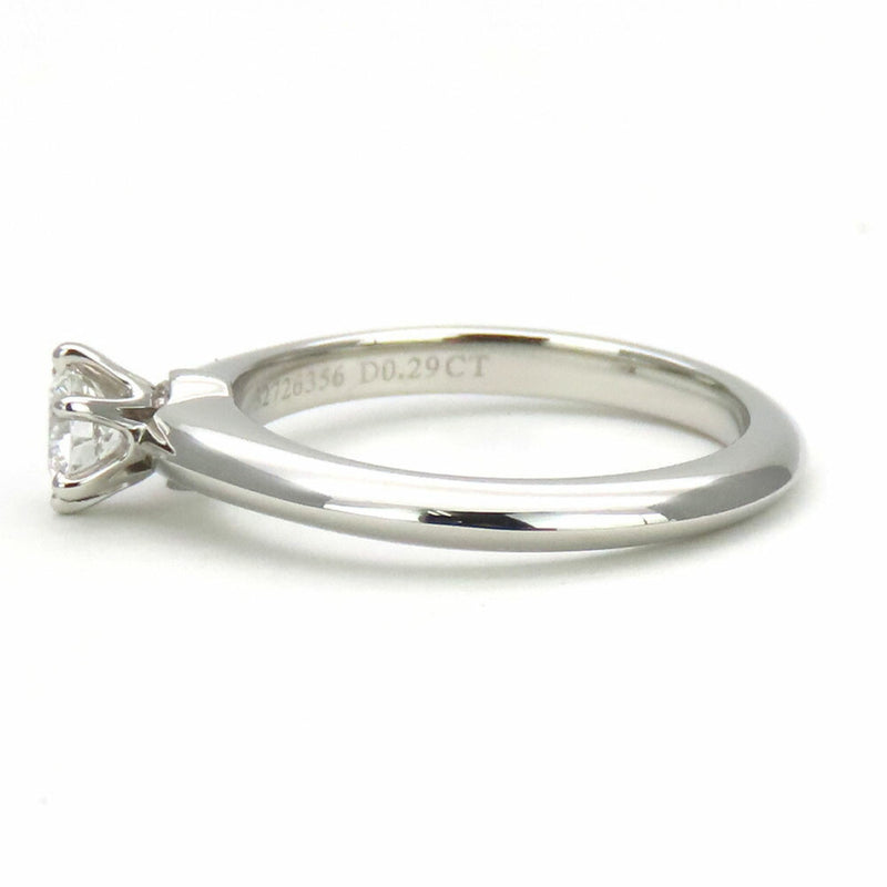 Tiffany Platinum Platinum 950 Band Ring (Pre-Owned)