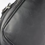 Jimmy Choo Black Nylon Leather Backpack Handbag (Pre-Owned)