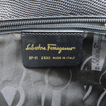 Salvatore Ferragamo Black Leather Tote Bag (Pre-Owned)