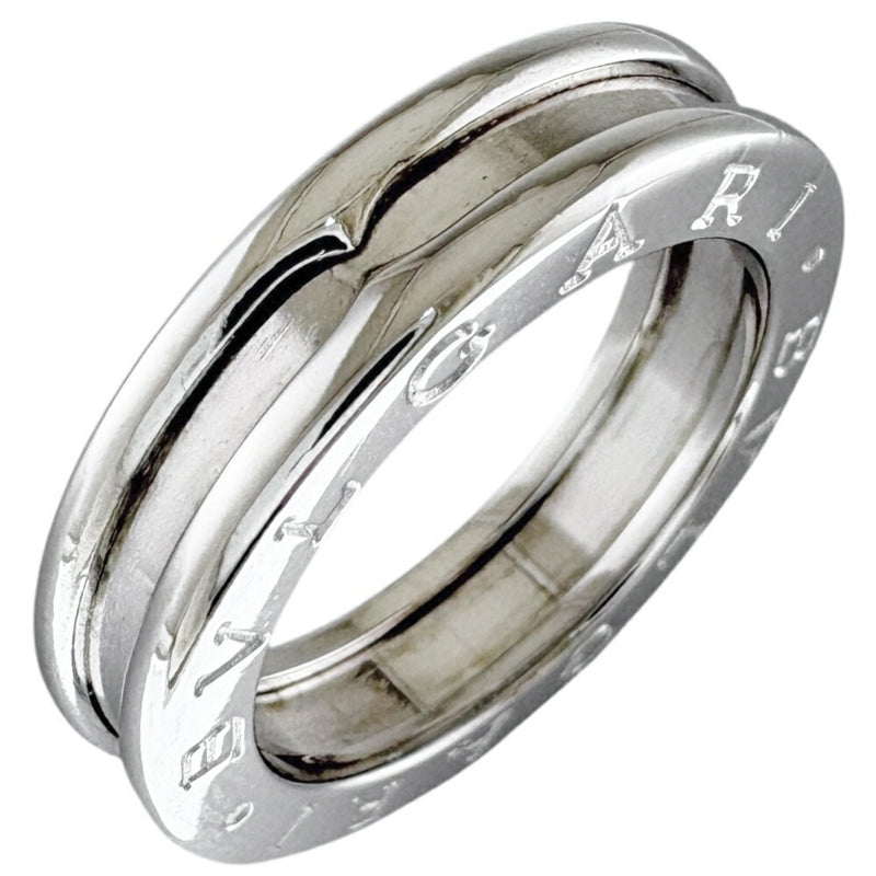 Bvlgari Silver White Gold (18K) Band Ring (Pre-Owned)