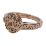 Bvlgari Bvlgari Bvlgari Pink Gold Pink Gold (18K) Band Ring (Pre-Owned)