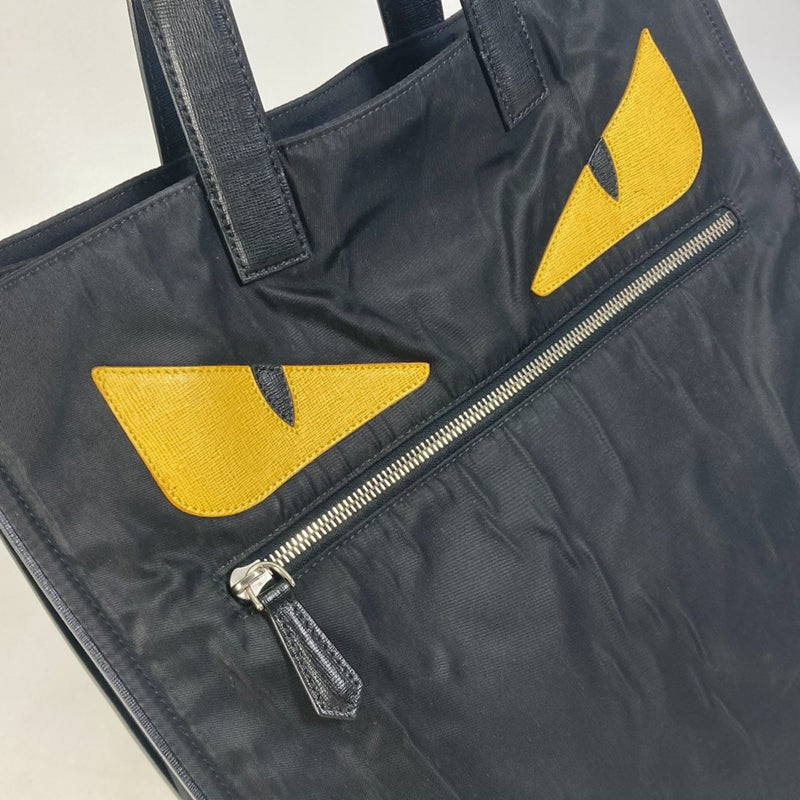 Fendi Black Cloth Tote Bag (Pre-Owned)