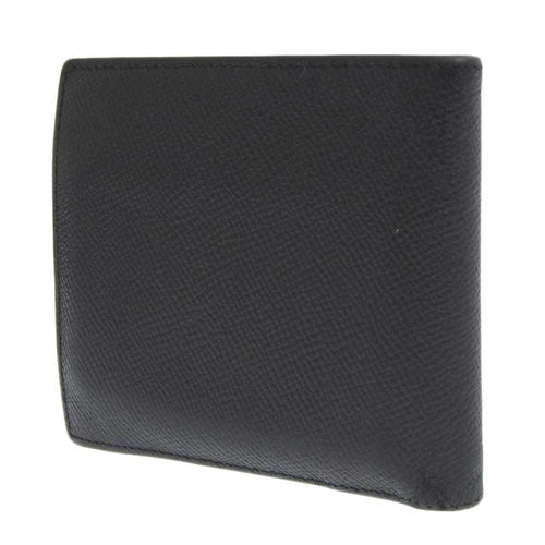 Bvlgari Black Leather Wallet (Bi-Fold) (Pre-Owned)