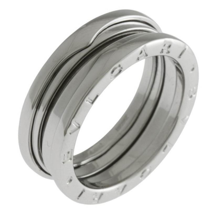 Bvlgari Silver White Gold (18K) Band Ring (Pre-Owned)