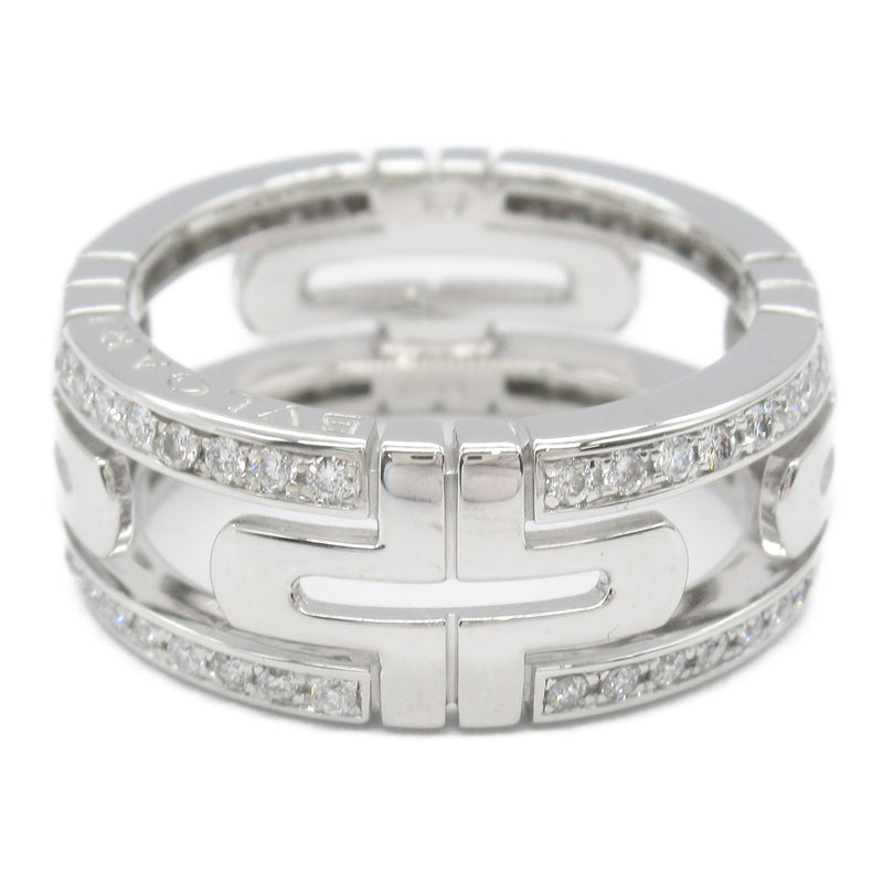 Bvlgari Clear White Gold (18K) Band Ring (Pre-Owned)