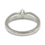 Bvlgari Clear Platinum 950 Band Ring (Pre-Owned)