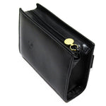 Salvatore Ferragamo Black Leather Pouch (Pre-Owned)