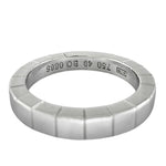 Cartier Lanieres Silver White Gold (18K) Band Ring (Pre-Owned)