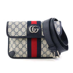 Gucci Ophidia Navy Gg Supreme Fanny Pack (Pre-Owned)